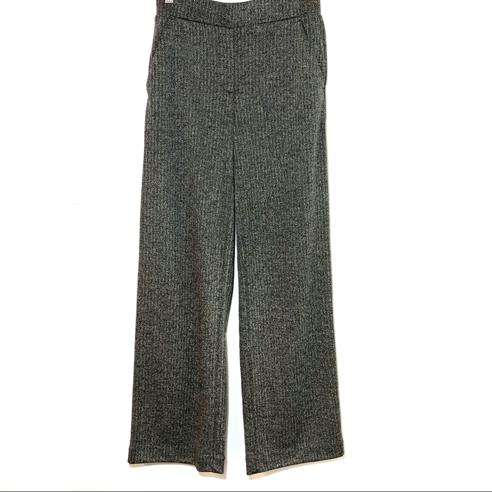 LOFT Dark Gray Wide Leg Pants: Size XS